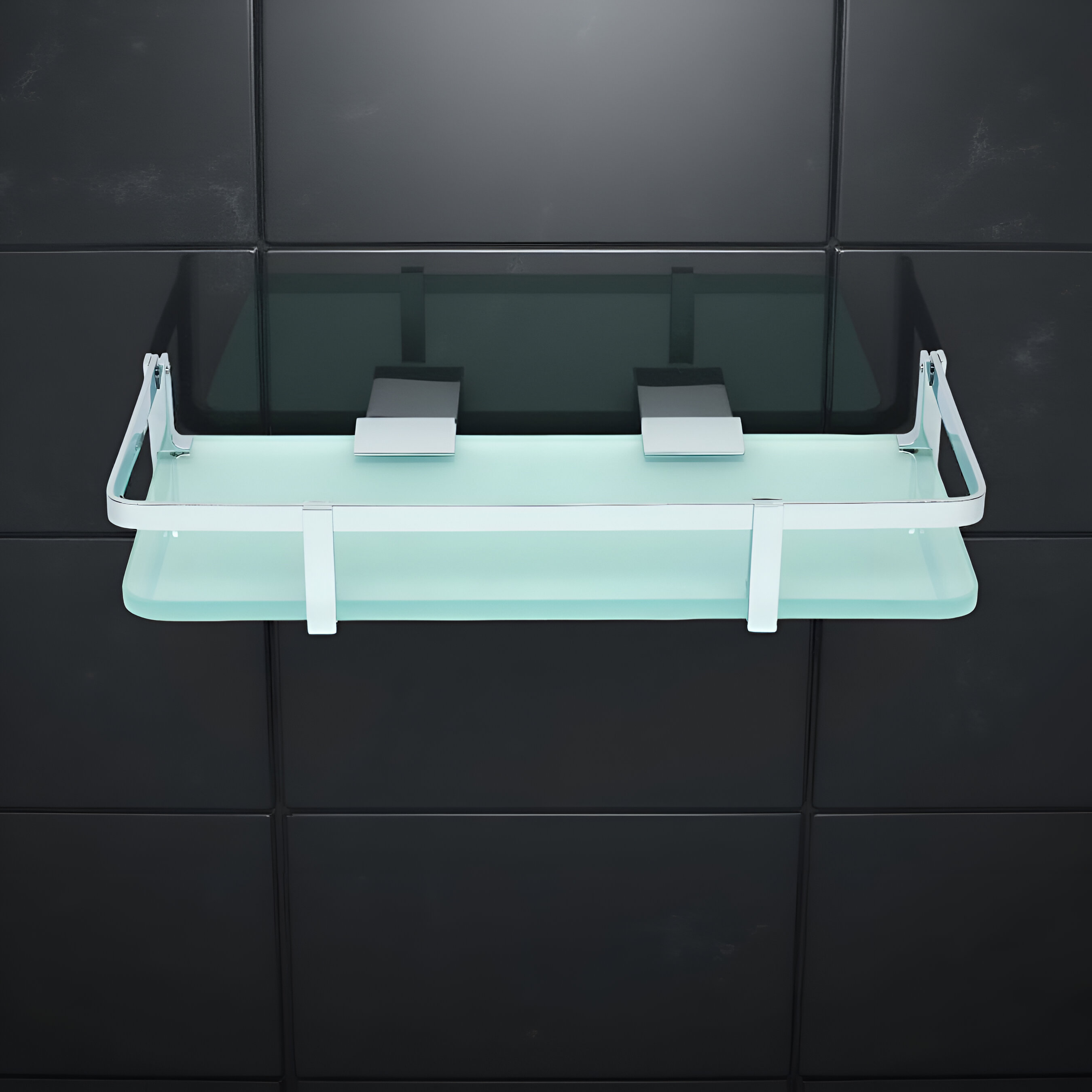 Brass Glass Shelf